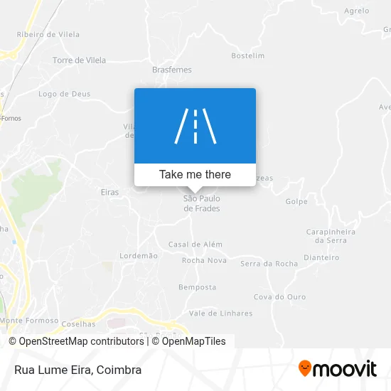Rua Lume Eira map