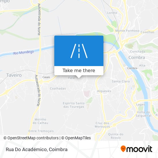 Rua Do Académico map