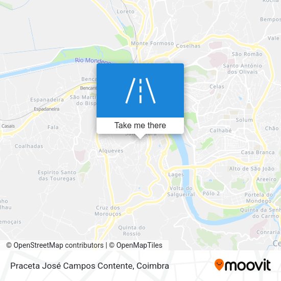 Praceta José Campos Contente map