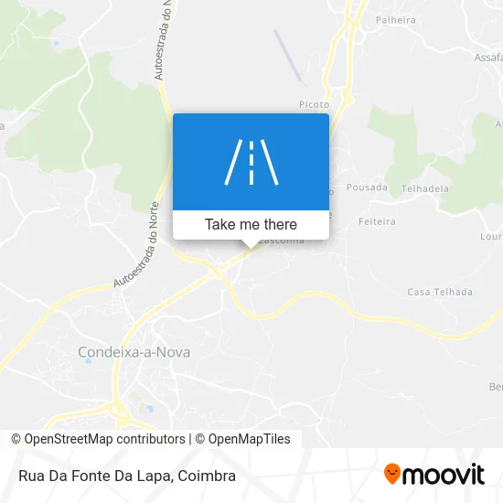 Rua Da Fonte Da Lapa map
