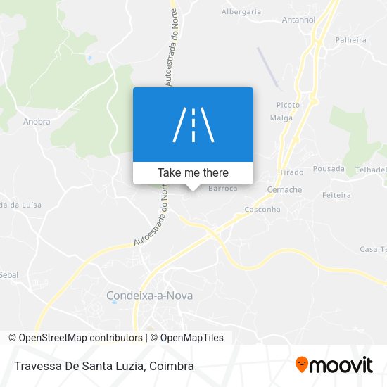 Travessa De Santa Luzia map