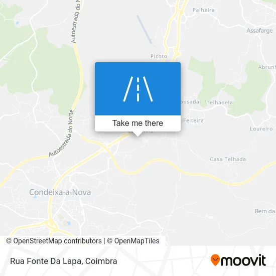 Rua Fonte Da Lapa map