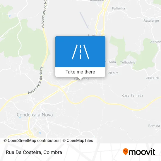 Rua Da Costeira map