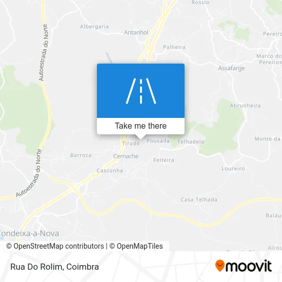 Rua Do Rolim map