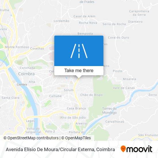 Avenida Elísio De Moura / Circular Externa map