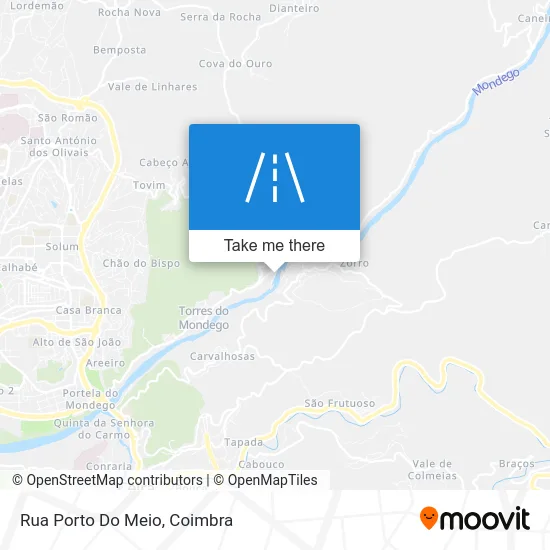 Rua Porto Do Meio map