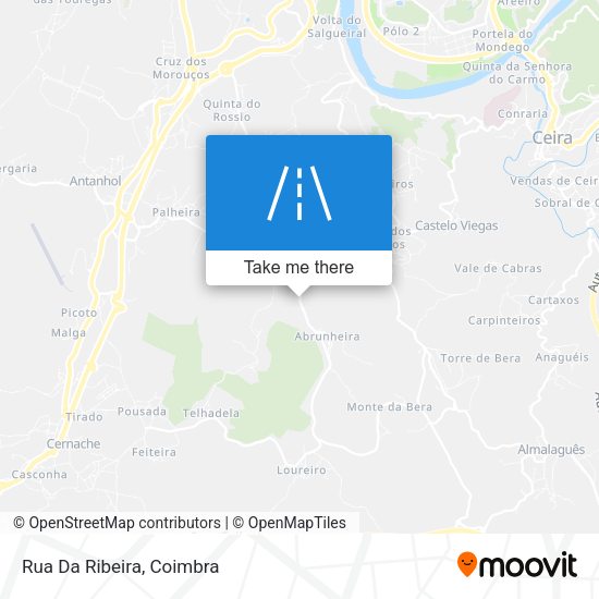 Rua Da Ribeira mapa