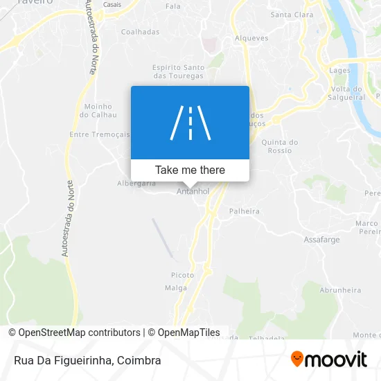 Rua Da Figueirinha map