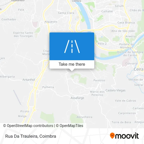 Rua Da Trauleira map