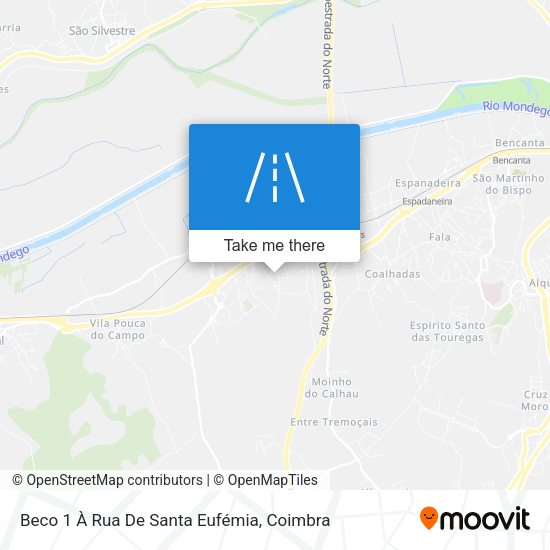 Beco 1 À Rua De Santa Eufémia map