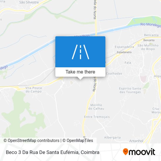 Beco 3 Da Rua De Santa Eufémia map