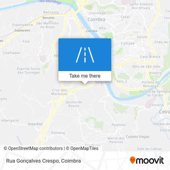 Rua Gonçalves Crespo map