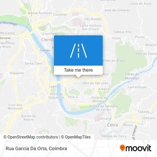 Rua Garcia Da Orta map