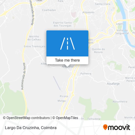 Largo Da Cruzinha mapa