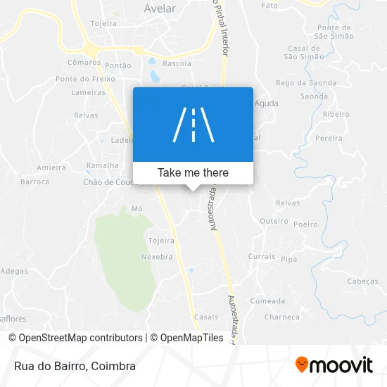 Rua do Bairro map