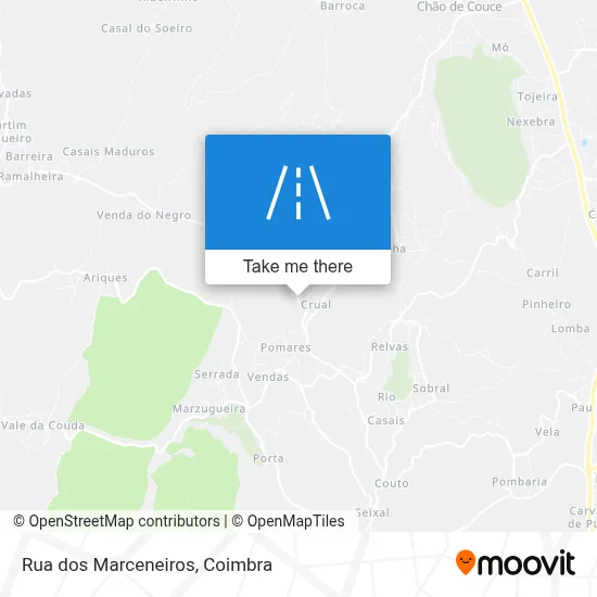 Rua dos Marceneiros map