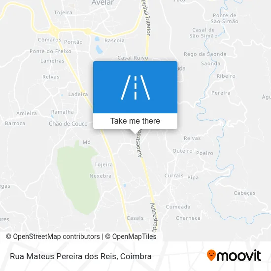 Rua Mateus Pereira dos Reis map