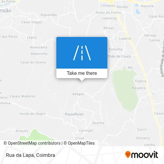 Rua da Lapa map