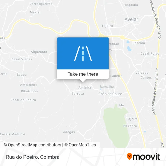 Rua do Poeiro map