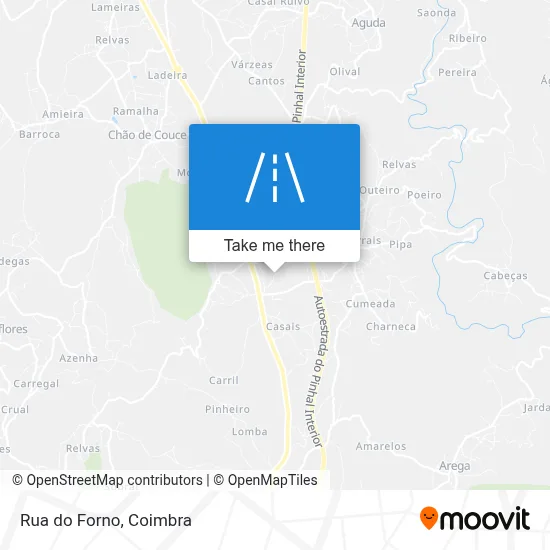 Rua do Forno map