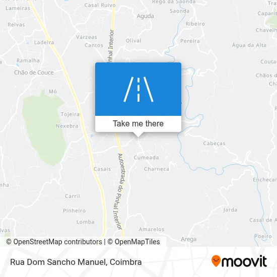 Rua Dom Sancho Manuel map