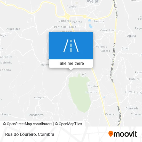 Rua do Loureiro map