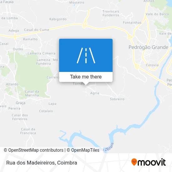 Rua dos Madeireiros map