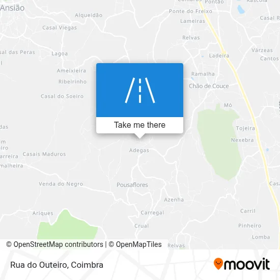 Rua do Outeiro map