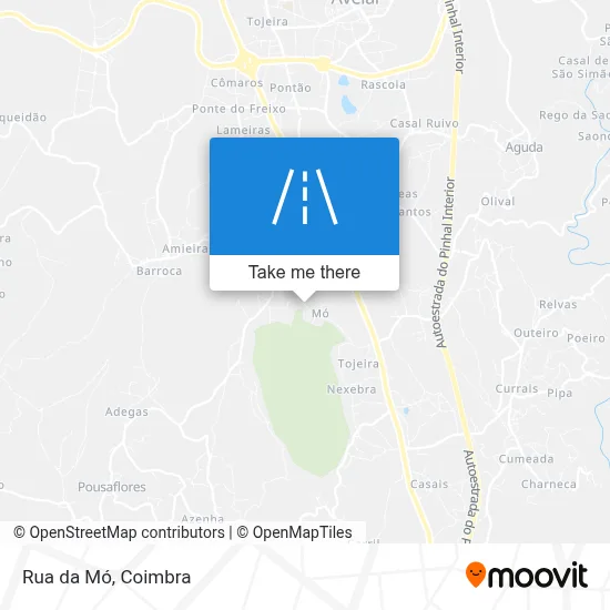 Rua da Mó map