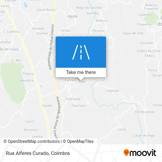 Rua Alferes Curado map