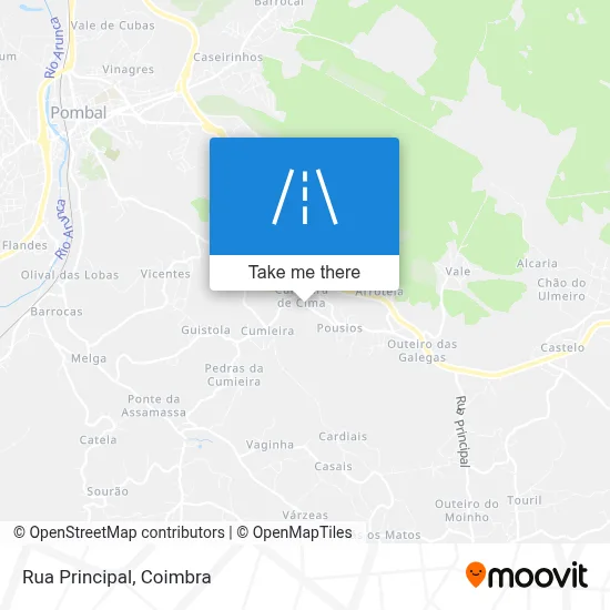 Rua Principal map