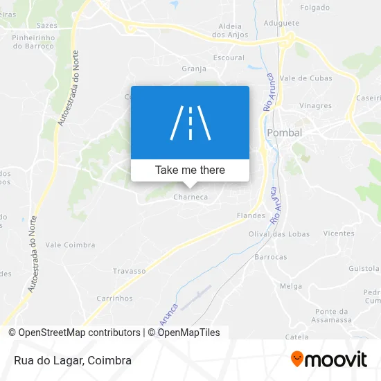 Rua do Lagar map