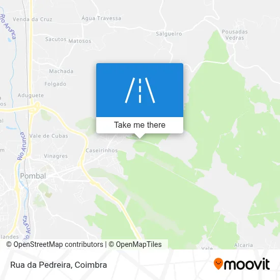 Rua da Pedreira map