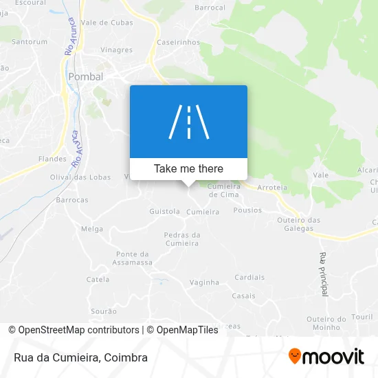 Rua da Cumieira map