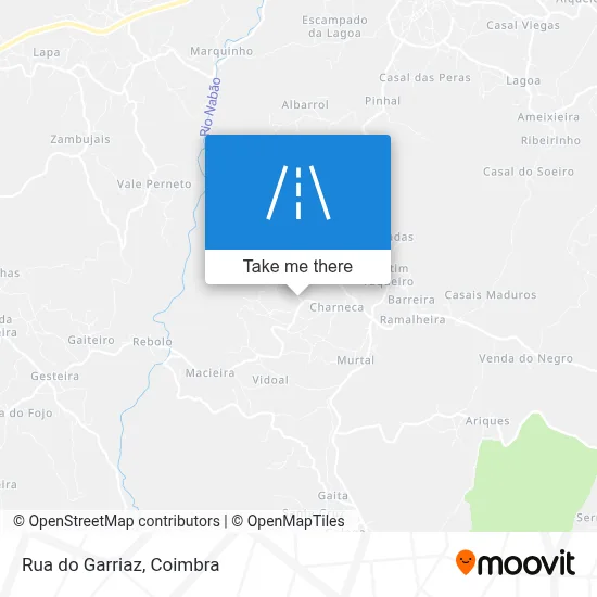 Rua do Garriaz map