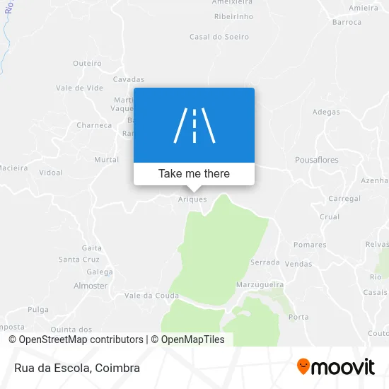 Rua da Escola map