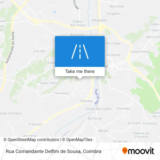 Rua Comandante Delfim de Sousa map