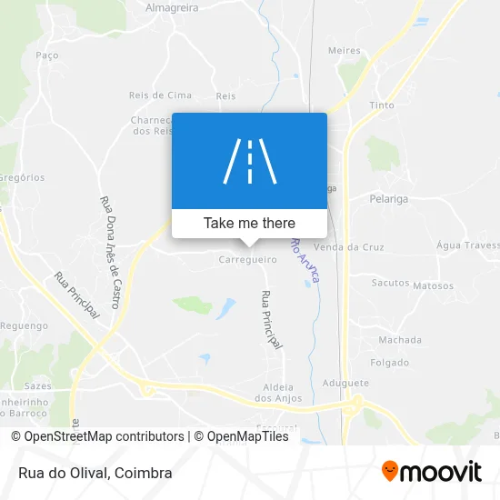 Rua do Olival map