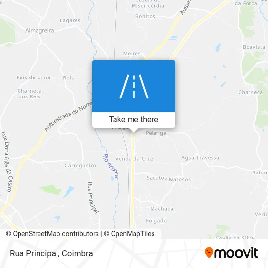 Rua Principal map