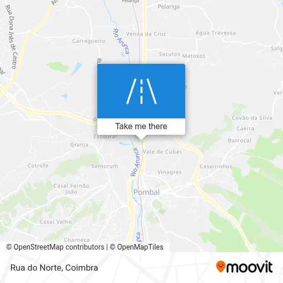 Rua do Norte map