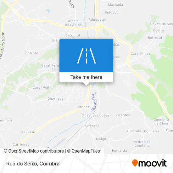 Rua do Seixo map