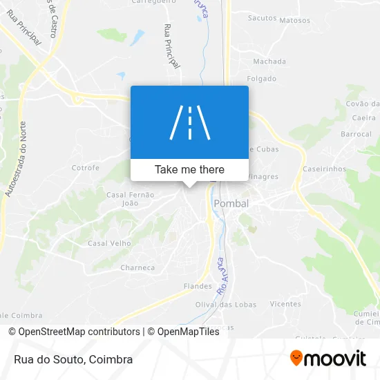 Rua do Souto map
