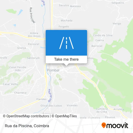 Rua da Piscina map