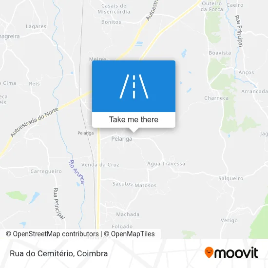 Rua do Cemitério map