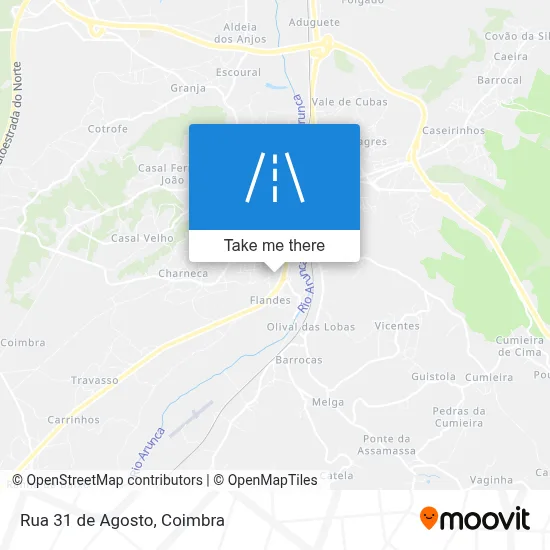Rua 31 de Agosto map