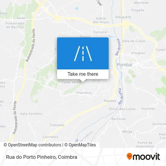 Rua do Porto Pinheiro map
