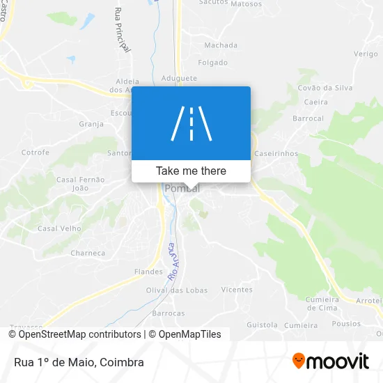 Rua 1º de Maio map