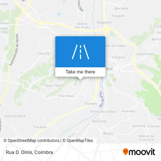 Rua D. Dinis map