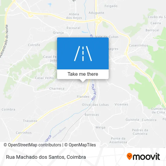 Rua Machado dos Santos map