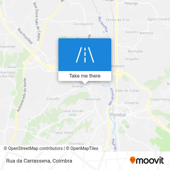 Rua da Carrassena map